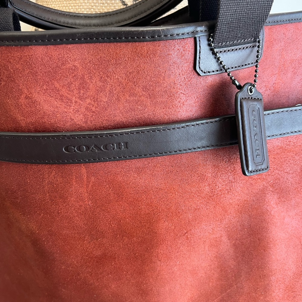 Coach CAMDEN LEATHER SUPPLY BAG
COACH F71347 GM/RUST/DARK-BROWN
Men's Bag - Picture 3 of 14